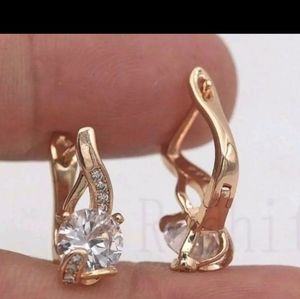 Jewelry - New gf cz earrings Jewelry - New gf cz earrings